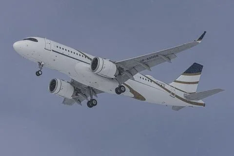 Airbus a320 Foto stock