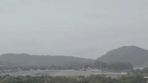 Airbus A321 on final approach Stock Footage 92398380