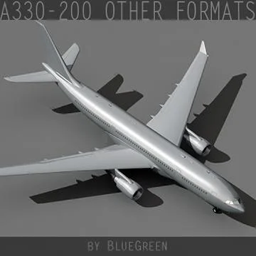 3D Model: Airbus A330-200 S ~ Buy Now #91486243 | Pond5