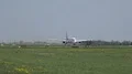 Airbus A350 XWB airplane take off starting on runway HD Footage