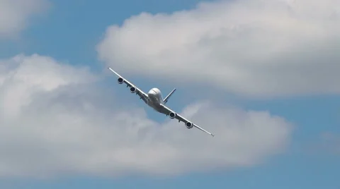 Airbus A380 Stock Footage 47264256