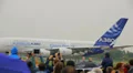 The Airbus A380 at MAKS 2013, demo flights, with sound HD Footage