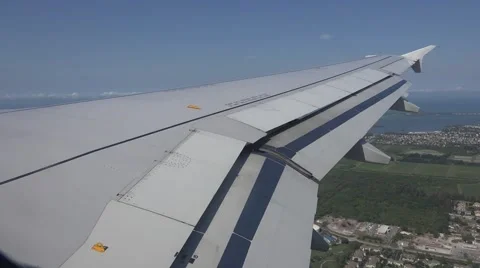 Airbus Flaps Stock Footage 49696737