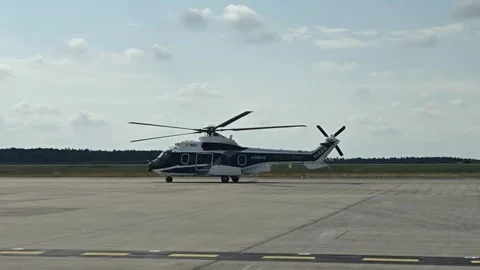 Airbus H225M multi-purpose and versatile helicopter Stock Footage 340890946