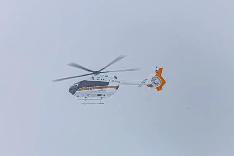 Airbus helicoopter Stock Photos