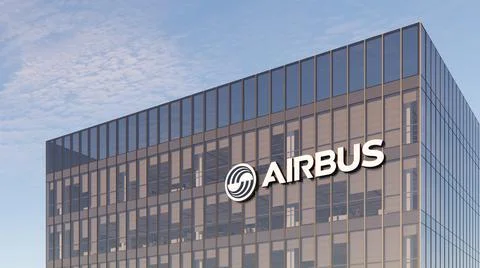 Airbus Ilustração Stock