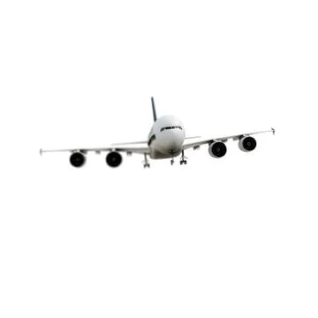 Airbus isolated on white background Stock Illustration