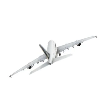 Airbus isolated on white background Stock Illustration