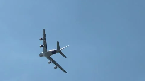 Airbus In The Sky 3 스톡 동영상 8559651