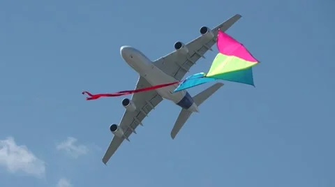 Airbus In The Sky 6 Video stock 8559645