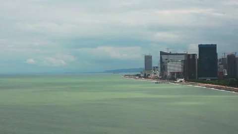 Aircaft landing Stock Footage 163232532