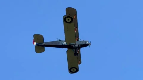 Airco DH.9 at Shuttleworth Stock Footage 316901867