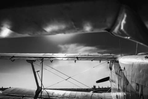 Aircraft in action Stock Photos