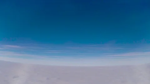 The aircraft is in the black Stock Footage 74019213