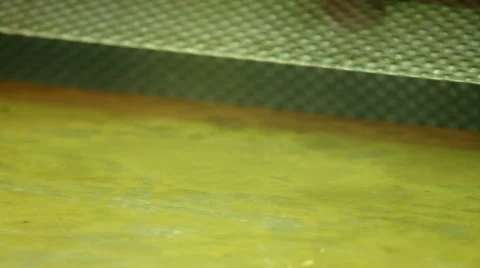 Aircraft building. High-tech robotic manufacturing. Video stock 62807971