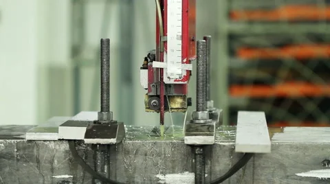 Aircraft building. High-tech robotic manufacturing. 库存影片 62808023