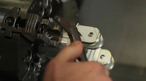 Aircraft building. High-tech robotic manufacturing. Stock Footage 62837599