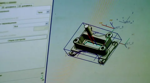 Aircraft building. High-tech robotic manufacturing. Stock Footage 62838615