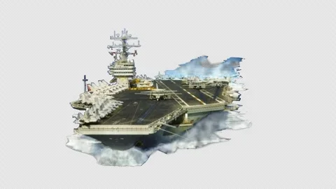 AIRCRAFT CARRIER Stock Footage 254148575