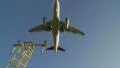 Aircraft coming in to land HD Footage