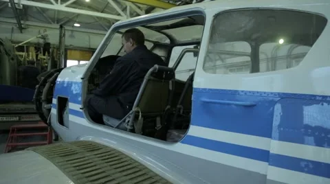 Aircraft construction Stock Footage 45976967