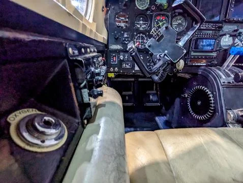 Aircraft Controls (3) Stock Photos