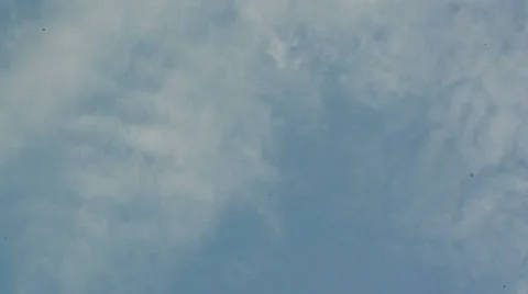 Aircraft crossing the sky Video stock 34079789