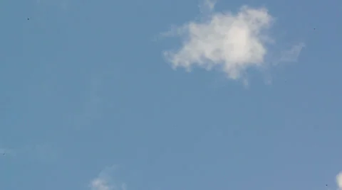 Aircraft crossing the sky Video stock 34094512