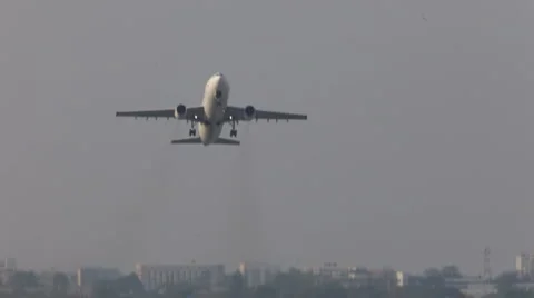 Aircraft flight Video stock 3577641