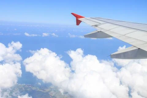 Aircraft in flight Stock Photos