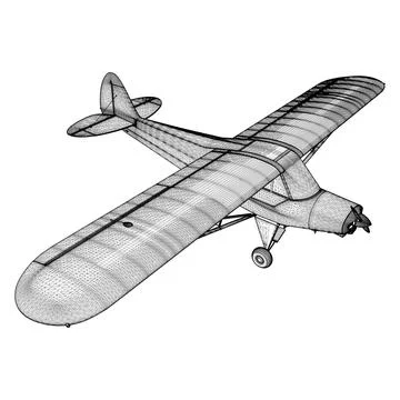 Aircraft Flight Plane Vector. Stock Illustration