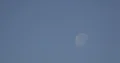 Aircraft Flying in Front of Moon Commercial Flight Passengers People Commuting 4k or 4k+ Resolution