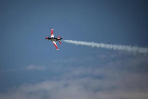 Aircraft flying Stock Photos