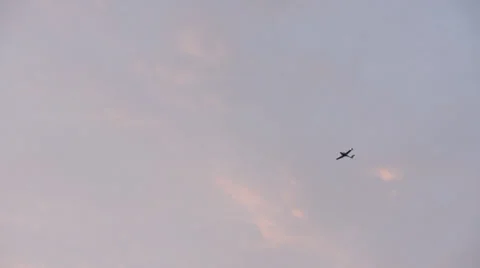 Aircraft Going Up Stock Footage 36634138