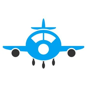 Aircraft Icon Stock Illustration