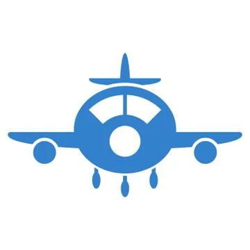 Aircraft Icon Stock Illustration