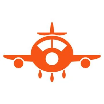 Aircraft Icon 스톡 일러스트