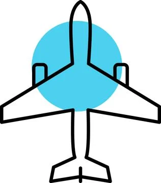 Aircraft icon vector set. Plane illustration sign collection. Airplane symbol. Stock Illustration