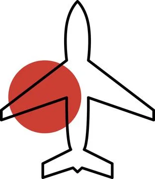 Aircraft icon vector set. Plane illustration sign collection. Airplane symbol. Stock Illustration