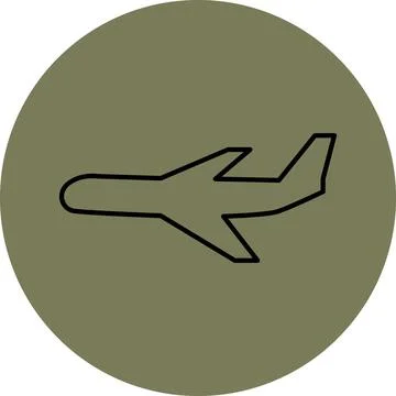 Aircraft icon vector set. Plane illustration sign collection. Airplane symbol. Stock Illustration