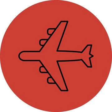 Aircraft icon vector set. Plane illustration sign collection. Airplane symbol. Stock Illustration