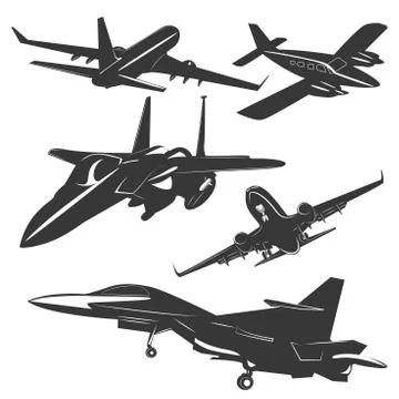 Aircraft Stock Illustration