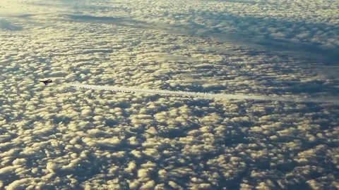 Aircraft with an inversion track Video stock 165094307