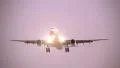 Aircraft landing HD Footage