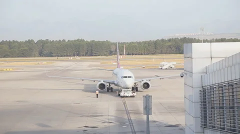 Aircraft maintenance Stock Footage 50705879