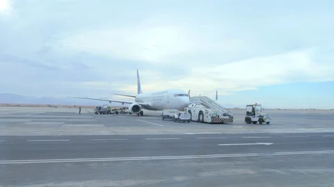 The Aircraft Maintenance Stock Footage 128928751