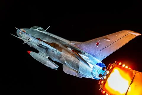 Aircraft monument space Stock Photos
