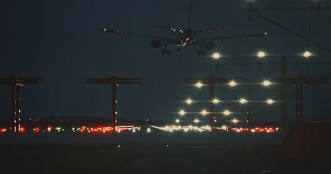 Aircraft Night 動画素材 99257336