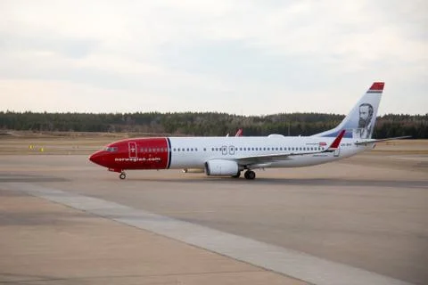 Aircraft from norwegian Stock Photos