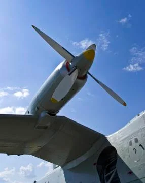 Aircraft propeller Stock Photos